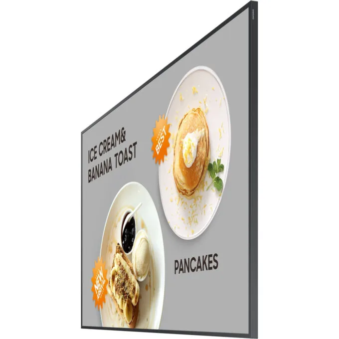 Samsung Smart Signage QM32C - 32in IPS Full HD Commercial Display, Black, 400 cd/m2, Tizen 7.0, 3x HDMI — image 3