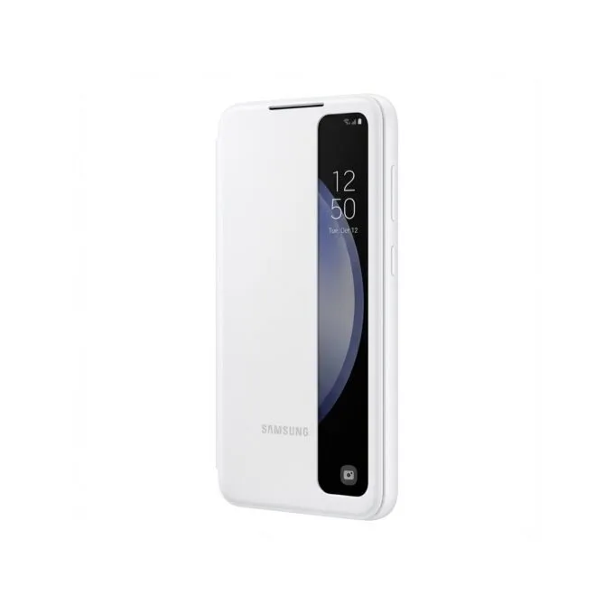 Samsung Smart View Wallet Case - EF-ZS711CWEGWW - for Galaxy S23 FE White — image 1