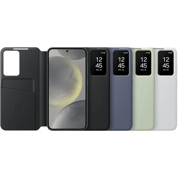 Samsung Smart View Wallet Case - Galaxy S24 - Black, 1 Card Pocket, Scratch-Resistant — image 6