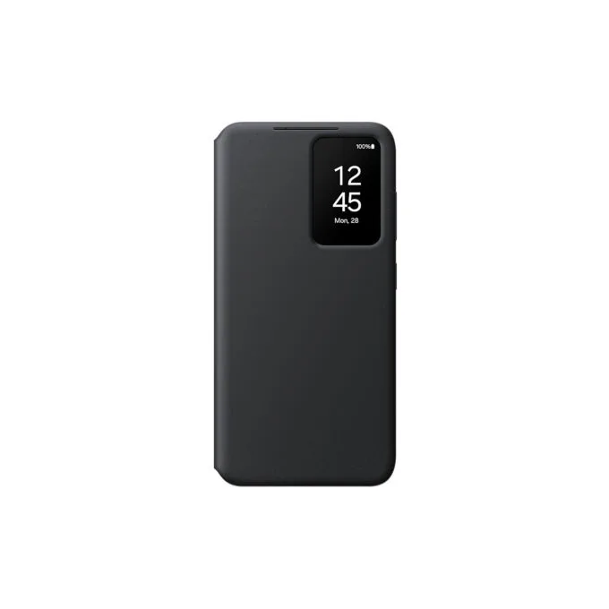 Samsung Smart View Wallet Case - Galaxy S24 - Black, 1 Card Pocket, Scratch-Resistant — image 1