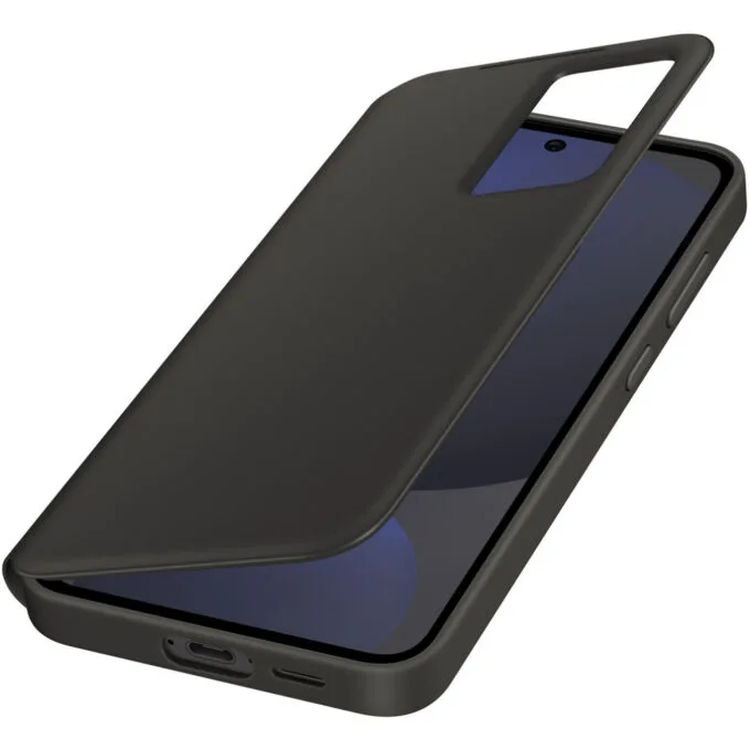 Samsung Smart View Wallet Case - Galaxy S24 FE - Black, Smart View Window, 1 Card Pocket — image 3