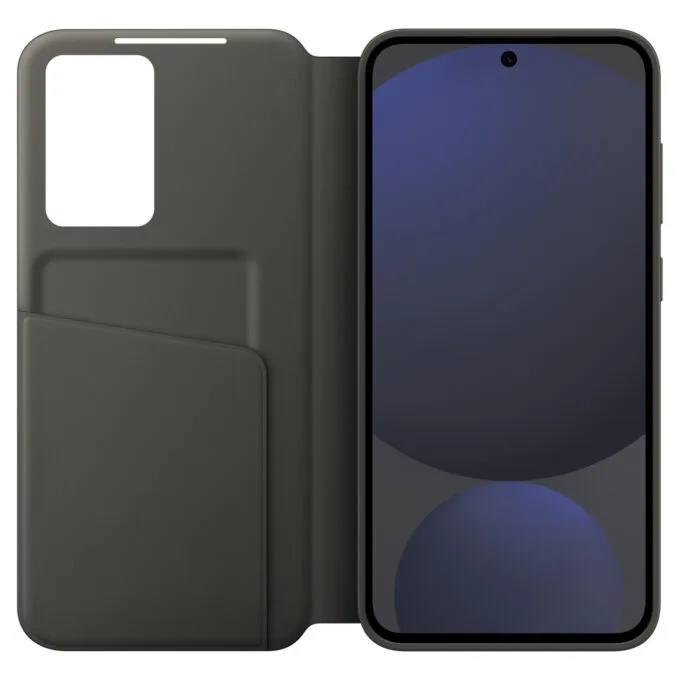 Samsung Smart View Wallet Case - Galaxy S24 FE - Black, Smart View Window, 1 Card Pocket — image 7