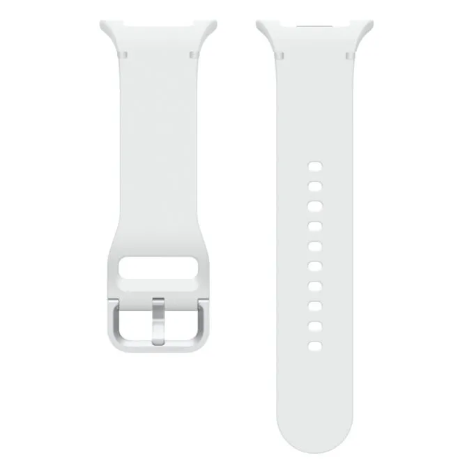 Samsung Sport Band - White S/M Rubber Strap for Galaxy Watch8 & Watch8 Classic — image 1