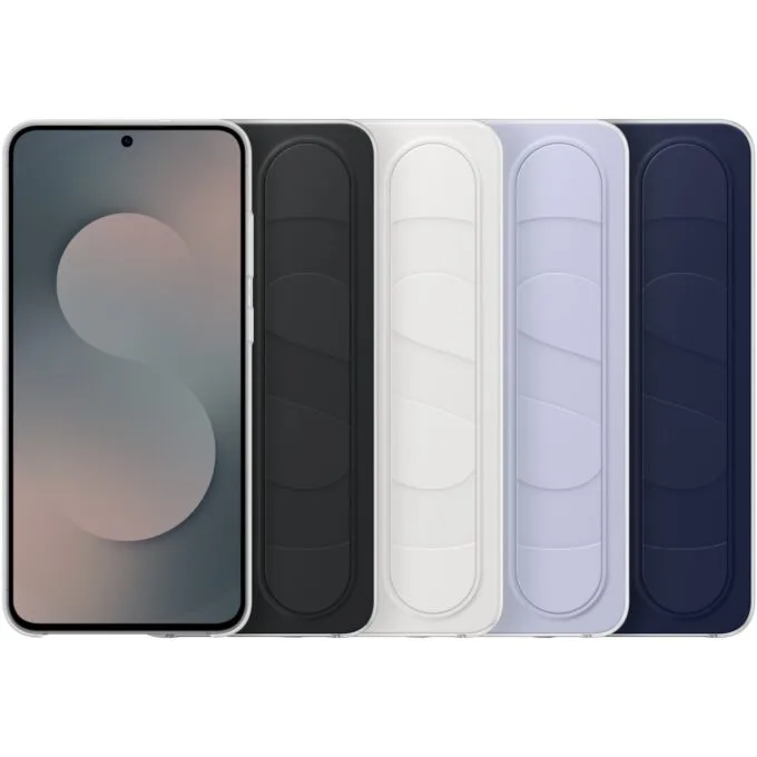Samsung Standing Grip Cover for Galaxy S25 FE - Galaxy S25 FE - Light Blue — image 6