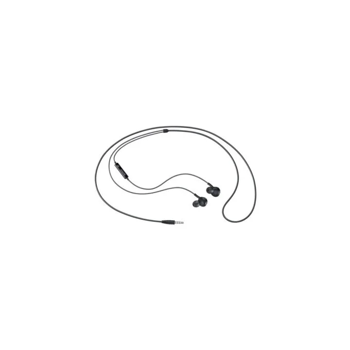 Samsung Stereo In-Ear Headset - EO-IA500 - Wired 3.5mm, In-line Mic & Controls, Black — image 1