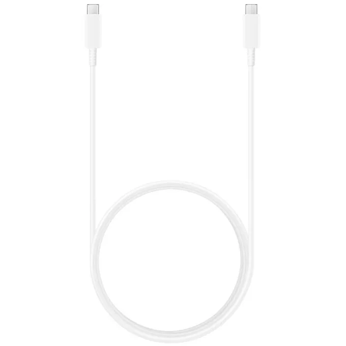 Samsung USB-C to USB-C Cable - EP-DX510JWEGEU - 1.8m, 5A (100W), White — image 1