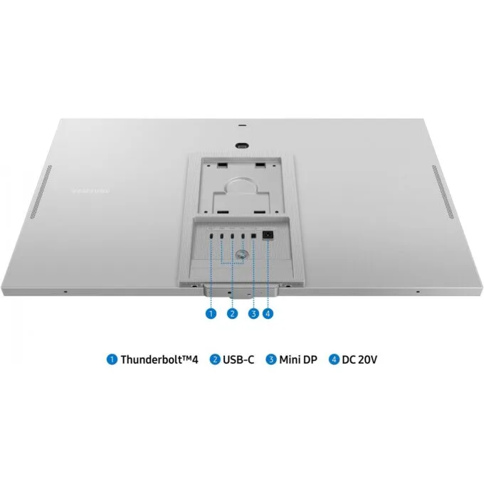 Samsung ViewFinity S9 S27C902PAU 27" 5K IPS 60Hz Thunderbolt Webcam Silver — image 9