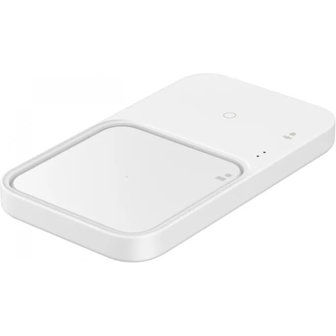 Samsung Wireless Charger Duo - EP-P5400 - 15W 3-in-1 Wireless Charging Pad, White — image 3