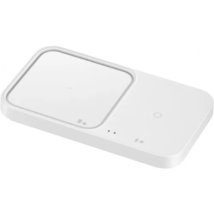 Samsung Wireless Charger Duo - EP-P5400 - 15W 3-in-1 Wireless Charging Pad, White — image 4