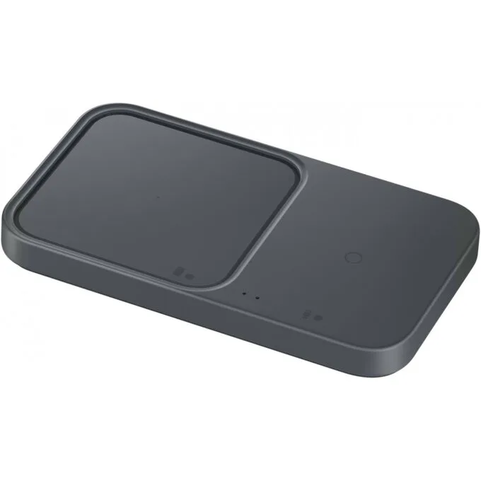 Samsung Wireless Charger Duo - EP-P5400T - 15W 3-in-1 Wireless Charging Pad, Grey — image 4