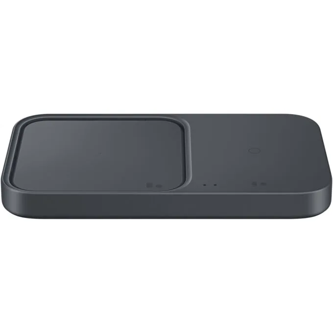 Samsung Wireless Charger Duo - EP-P5400T - 15W 3-in-1 Wireless Charging Pad, Grey — image 1