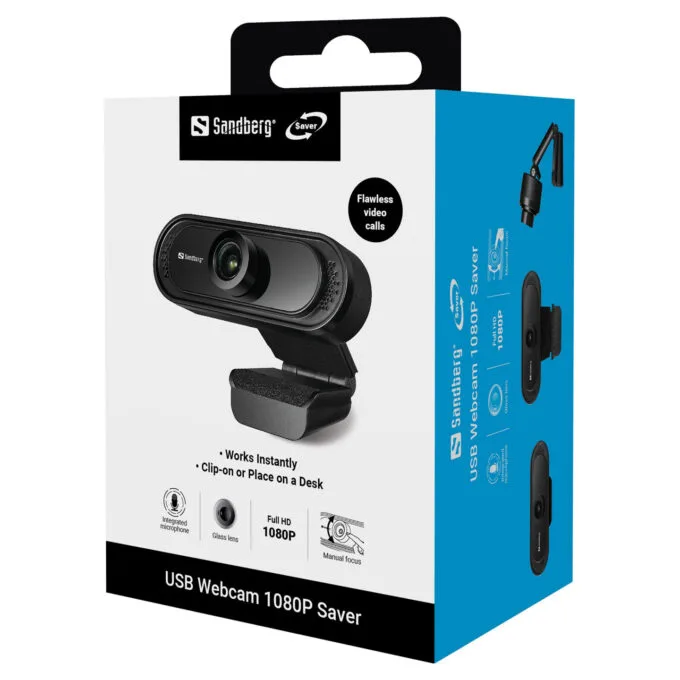 Sandberg USB Webcam 1080P Saver FULLHD — image 6