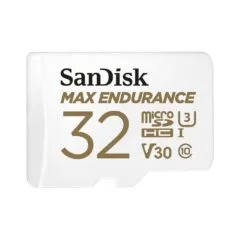 SanDisk 32GB Max Endurance microSDHC - 100 MB/s + Adapter
