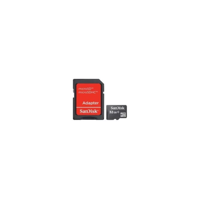 Sandisk 32GB microSDHC Card - microSDHC, Class 4 — image 1
