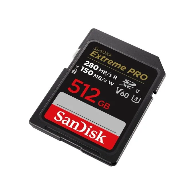 SanDisk Card Pro 512GB V60 UHS-II SD - — image 2