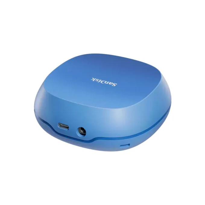 SanDisk Creator Desk Drive - SDSSDT40C-4T00-E25 - Blue, 4TB NVMe, USB-C 3.2 Gen2, 1000 MB/s — image 3