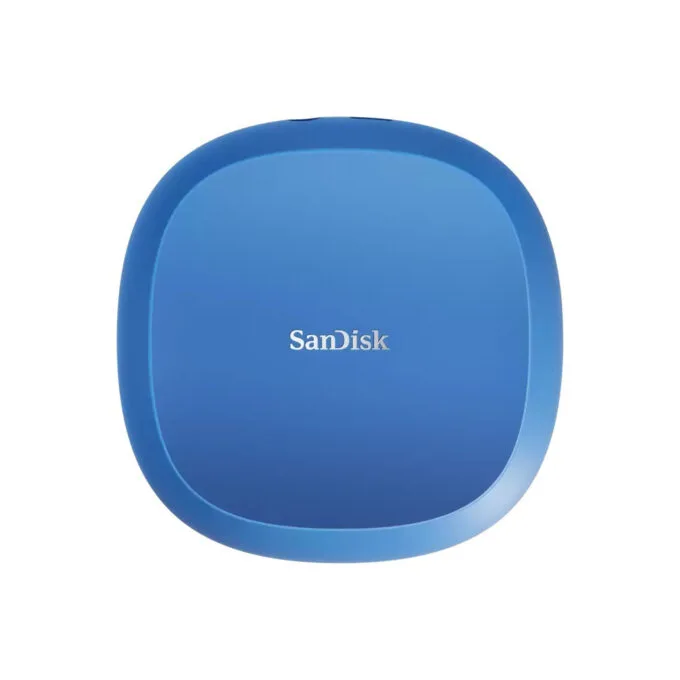 SanDisk Creator Desk Drive - SDSSDT40C-4T00-E25 - Blue, 4TB NVMe, USB-C 3.2 Gen2, 1000 MB/s — image 1