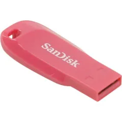 SanDisk Cruzer Blade - 32GB - Pink, USB Type-A 2.0, Capless with Key Ring