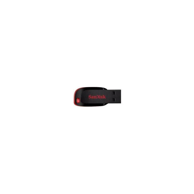 SanDisk Cruzer Blade SDCZ50-064G-B35 64GB USB 2.0 Flash Drive - Black/Red — image 3