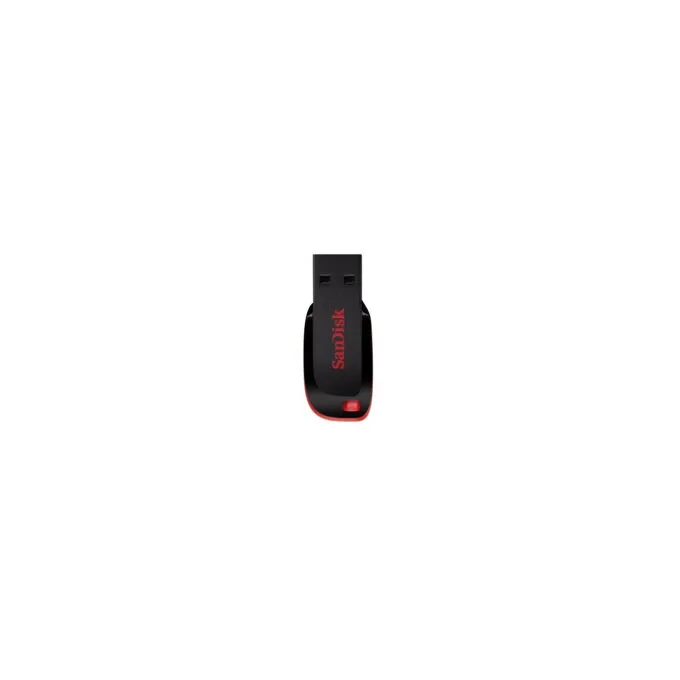 SanDisk Cruzer Blade SDCZ50-064G-B35 64GB USB 2.0 Flash Drive - Black/Red — image 4