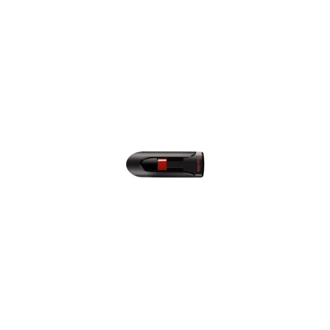 SanDisk Cruzer Glide - 128GB USB 2.0 Flash Drive - Black/Red, USB-A Slide Design, 128-bit AES Password Protection — image 5