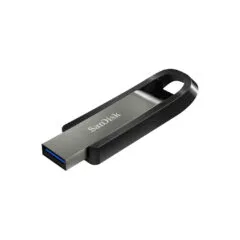 SanDisk Extreme Go USB 3.2 Gen1 Flash Drive - 128GB - Stainless Steel