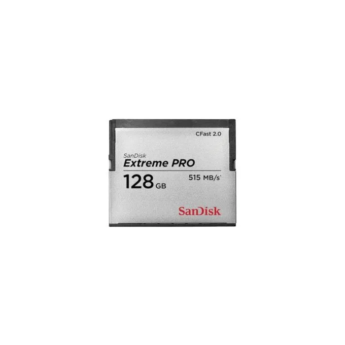 SanDisk Extreme PRO CFast CompactFlash Card 128GB - 525 MB/s — image 1