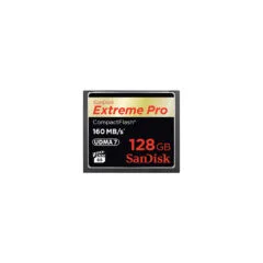 SanDisk Extreme Pro CompactFlash 128GB - Up to 160MB/s Read, 150MB/s Write