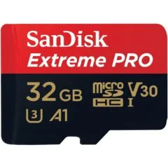 SanDisk Extreme Pro MicroSDHC 32GB with Adapter - Up to 100 MB/s