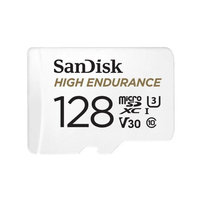 SanDisk High Endurance MicroSDXC 128GB - MicroSD with Adapter — image 1