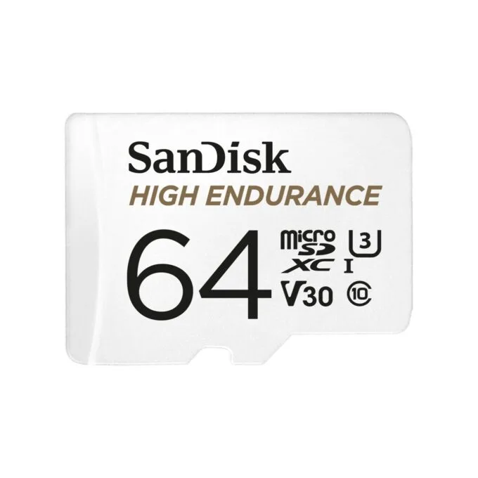 SanDisk High Endurance microSDXC 64GB with Adapter — image 1