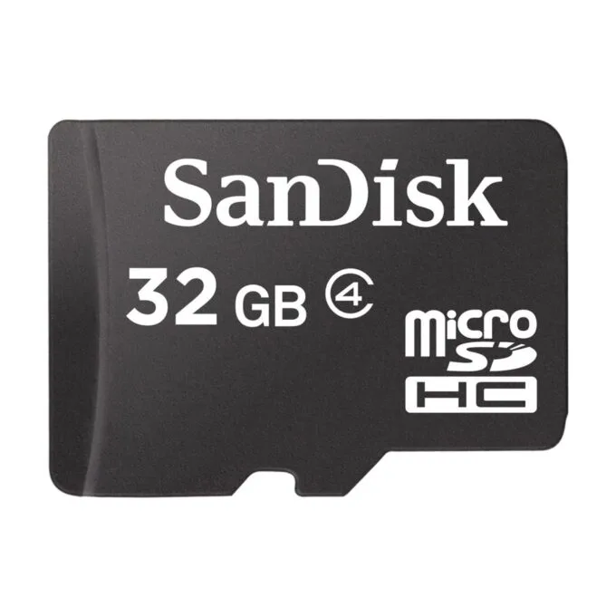 Sandisk MicroSDHC Card - Black, 32GB — image 1