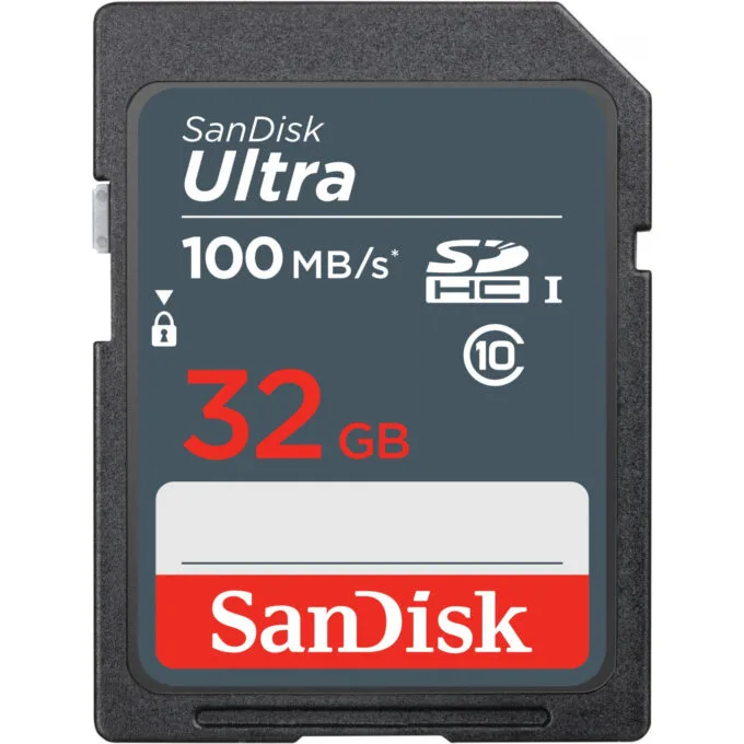SanDisk Ultra 32GB SDHC Memory Card - UHS-I U1 - Class 10, up to 100 MB/s — image 1