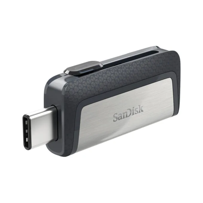SanDisk Ultra Dual Drive - 128GB - USB 3.2 Gen 1 (USB 3.1) Type-A & Type-C - Black/Silver — image 10