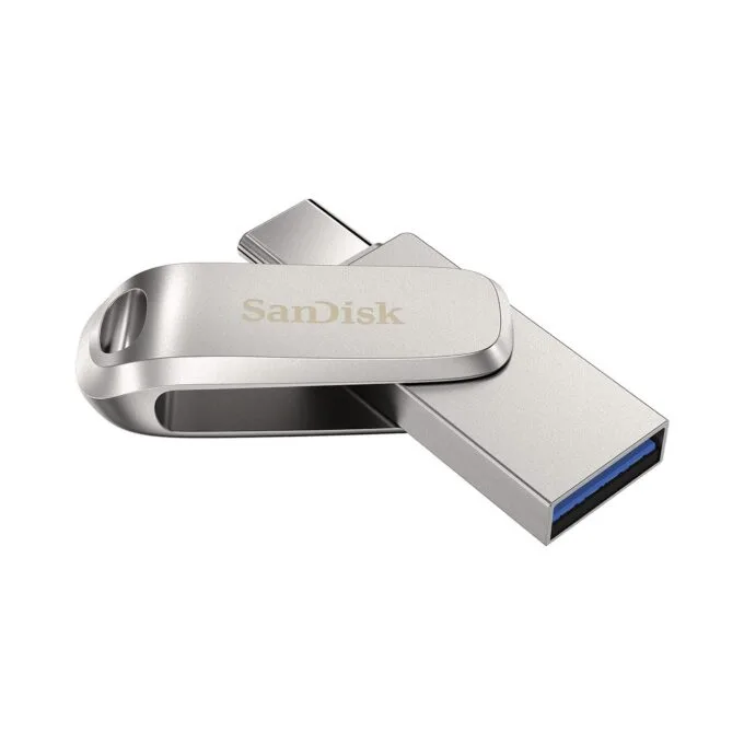 SanDisk Ultra Dual Drive Luxe Type-C - Silver - 256GB USB 3.1 Dual-Connector — image 2