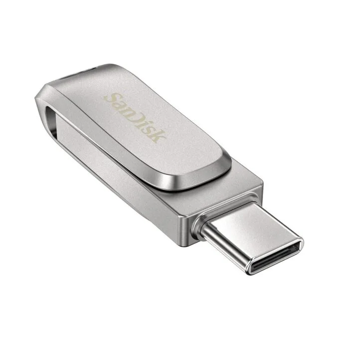 SanDisk Ultra Dual Drive Luxe Type-C - Silver - 256GB USB 3.1 Dual-Connector — image 3