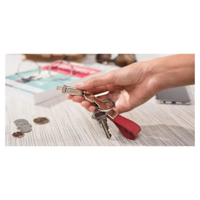 SanDisk Ultra Dual Drive Luxe Type-C - Silver - 256GB USB 3.1 Dual-Connector — image 10