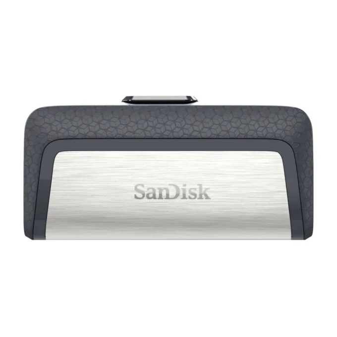 SanDisk Ultra Dual Drive Type-C - 256GB - Dual USB-C/USB-A, USB 3.1, Black & Silver — image 1