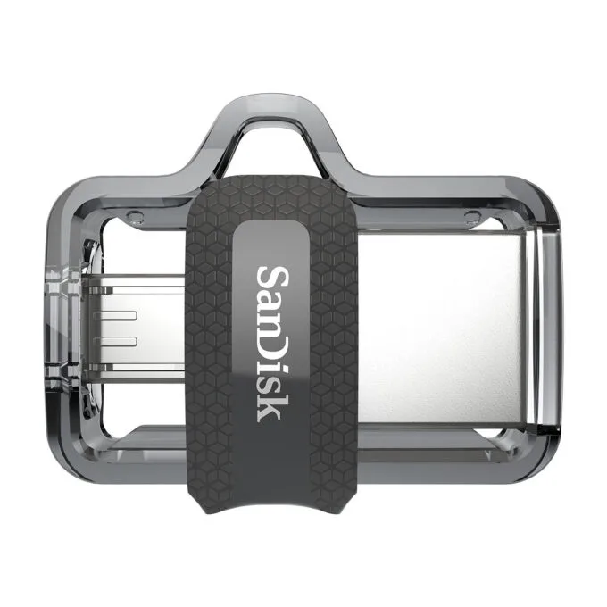 SanDisk Ultra Dual USB 3.2 Gen1 64GB - Black/Silver - USB-A & Micro-USB, 150MB/s, Slide — image 5