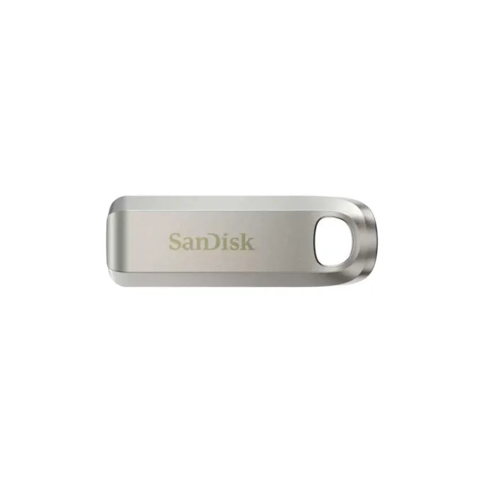 SanDisk Ultra Luxe USB Type-C Flash Drive - SDCZ75-128G-G46 - Silver, 128GB, USB 3.2 Gen1 — image 1
