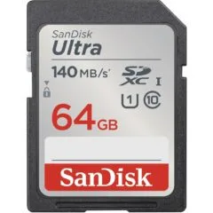 SanDisk Ultra SDXC 64GB - 140MB/s