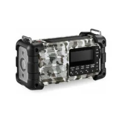Sangean MMR-99 DAB+ Artic Camo Notfall Kurbel Solar Radio