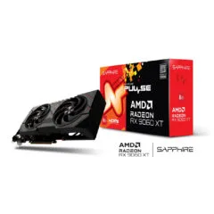 SAPPHIRE PULSE Radeon RX 9060 XT 8GB Gaming OC (UEFI) - Black, GDDR6 8GB, 3290 MHz Boost