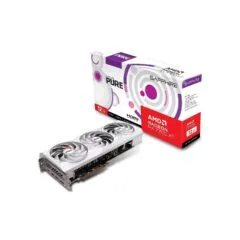 Sapphire PURE Radeon RX 7700 XT 12GB GDDR6 - Triple-Fan White Graphics Card