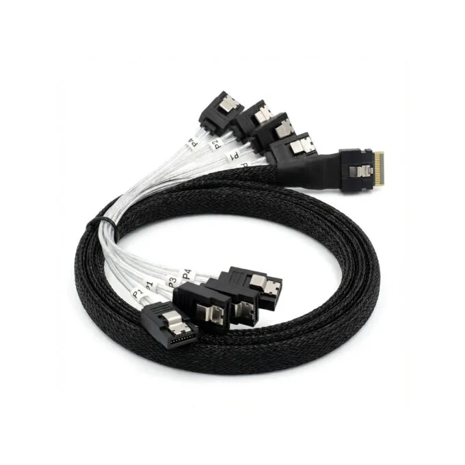 SATA 8x1 BROADCOM 1m Black — image 1