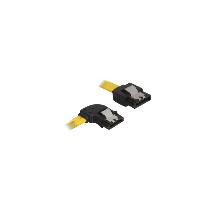 SATA Cable - Straight to Angled to the Left — image 1