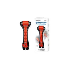 SC0231 EMERGENCY AID TOLL 2 in 1 W WINDOW BREAKER & BELT CUTTER, LOGILINK