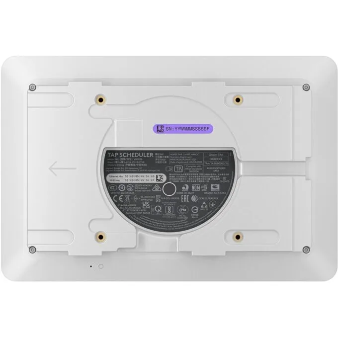 SCHEDULER - OFF-WHITE - WW - White, 10.1 inch display, 1280x800 IPS, Capacitive touch (10-point), PoE — image 3