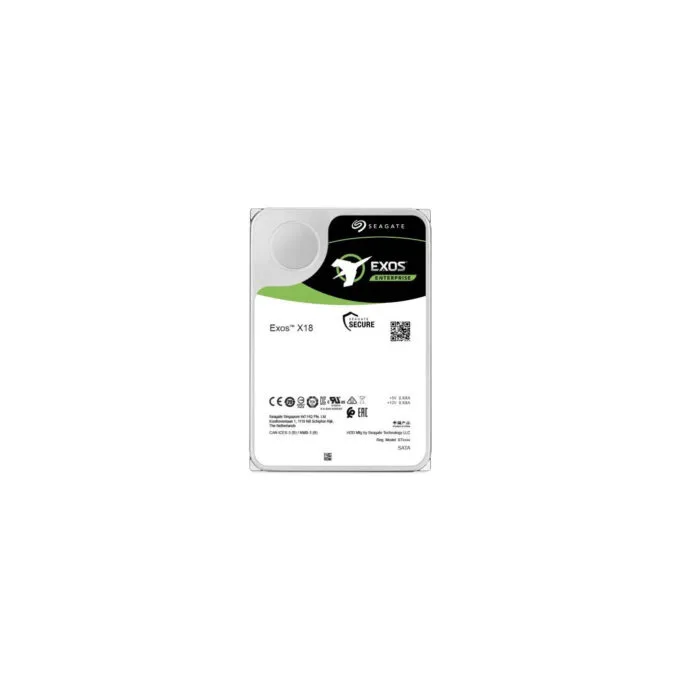 Seagate Exos X18 ST16000NM004J - 16TB 3.5" SAS 12Gb/s Enterprise HDD, 7200 RPM, 256MB Cache — image 1