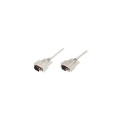 Serial data transfer extension cable, D-Sub9 (male) to D-Sub9